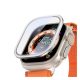 Dux Ducis Apple Watch Ultra 2 49mm DUX DUCIS FLAS kijelzővédő üveg alumínium keret, 9H, EZÜST