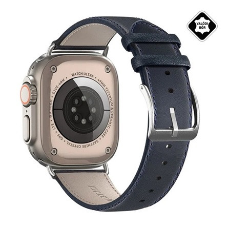 Dux Ducis Apple Watch Series 10 46mm DUX DUCIS YS pótszíj egyedi méret, állítható, SÖTÉTKÉK