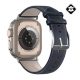 Dux Ducis Apple Watch Series 10 46mm DUX DUCIS YS pótszíj egyedi méret, állítható, SÖTÉTKÉK
