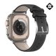 Dux Ducis Apple Watch Series 10 46mm DUX DUCIS YS pótszíj egyedi méret, állítható, FEKETE