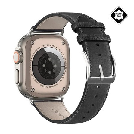 Dux Ducis Apple Watch Series 10 42mm DUX DUCIS YS pótszíj egyedi méret, állítható, FEKETE