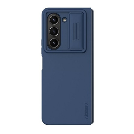 Nillkin Samsung Z Fold5 5G NILLKIN CAMSHIELD SILKY szilikon telefonvédő matt, környezetbarát, SÖTÉTKÉK