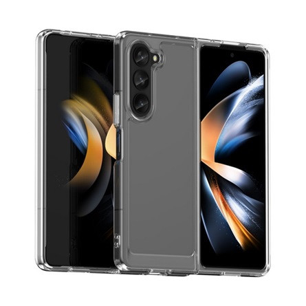 Gigapack Samsung Z Fold5 5G Gigapack szilikon telefonvédő ütésállóság, kameravédő, ÁTLÁTSZÓ