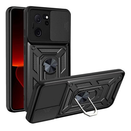 Gigapack Xiaomi 13T Pro Gigapack Defender szilikon telefonvédő ütésállóság, kameravédő, FEKETE