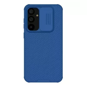   Nillkin Samsung S23 FE NILLKIN CAMSHIELD PRO szilikon telefonvédő ütésállóság, csíkos, SÖTÉTKÉK
