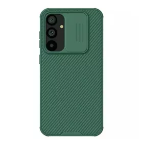   Nillkin Samsung S23 FE NILLKIN CAMSHIELD PRO szilikon telefonvédő ütésállóság, csíkos, SÖTÉTZÖLD