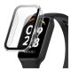 Gigapack Redmi Smart Band 2 Gigapack Műanyag keret ütésállóság + kijelzővédő üveg ÁTLÁTSZÓ