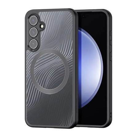 Dux Ducis Samsung S23 FE DUX DUCIS AIMO szilikon telefonvédő ütésállóság, hullám, FEKETE
