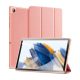 Dux Ducis Samsung Tab A9 Plus 5G DUX DUCIS DOMO tok álló, bőr hatású aktív, textil minta, RÓZSASZÍN