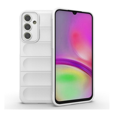 Gigapack Samsung A25 5G Gigapack szilikon telefonvédő ütésállóság, 3D, FEHÉR