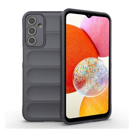 Gigapack Samsung A15 4G Gigapack Szilikon telefonvédő ütésállóság, 3D, SÖTÉTSZÜRKE