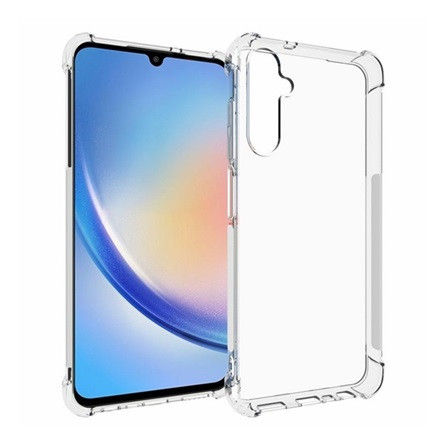 Gigapack Samsung A05s 4G Gigapack Szilikon telefonvédő ütésállóság, légpárnás sarok, ÁTLÁTSZÓ