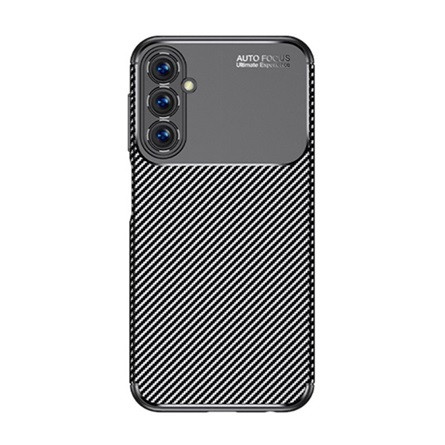 Gigapack Samsung A05s 4G Gigapack Szilikon telefonvédő ütésállóság, karbon minta, FEKETE