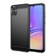 Gigapack Samsung A05 4G Gigapack Szilikon telefonvédő ütésállóság, karbon minta, FEKETE