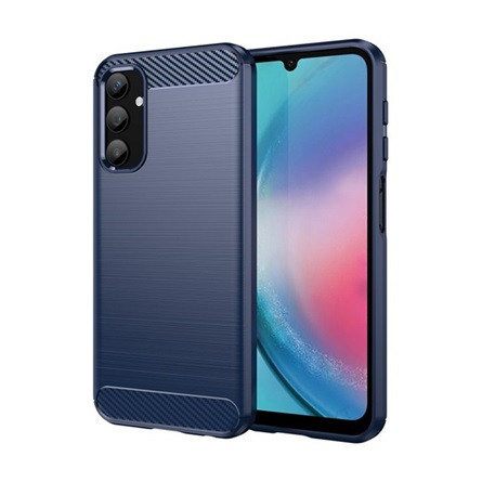Gigapack Samsung A25 5G Gigapack szilikon telefonvédő ütésállóság, karbon minta, SÖTÉTKÉK