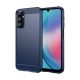 Gigapack Samsung A25 5G Gigapack szilikon telefonvédő ütésállóság, karbon minta, SÖTÉTKÉK