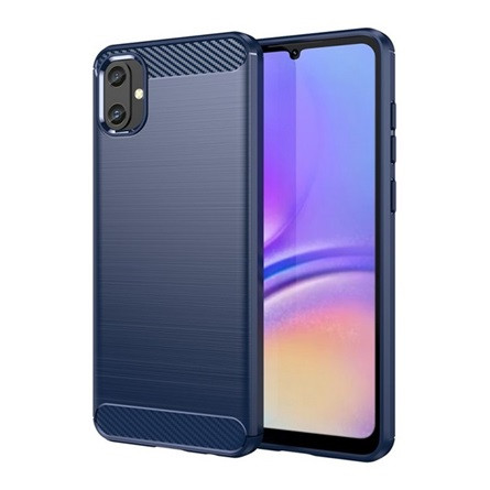 Gigapack Samsung A05 4G Gigapack Szilikon telefonvédő ütésállóság, karbon minta, SÖTÉTKÉK