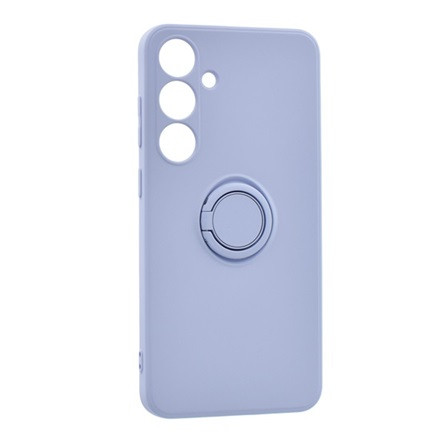 Gigapack Samsung S24 Plus 5G Gigapack Szilikon telefonvédő tartógyűrű, kameravédő, LILA