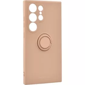   Roar Samsung S24 Ultra ROAR AMBER szilikon telefonvédő tartógyűrű, kameravédő, RÓZSASZÍN