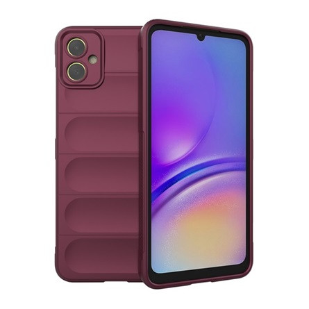 Gigapack Samsung A05 4G Gigapack Szilikon telefonvédő ütésállóság, 3D, BORDÓ