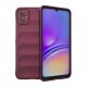 Gigapack Samsung A05 4G Gigapack Szilikon telefonvédő ütésállóság, 3D, BORDÓ