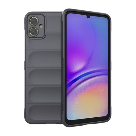 Gigapack Samsung A05 4G Gigapack Szilikon telefonvédő ütésállóság, 3D, SÖTÉTSZÜRKE