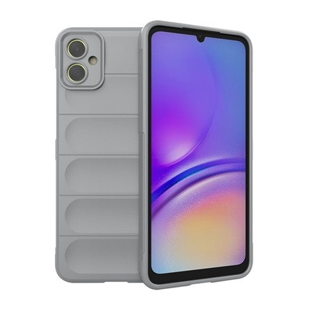 Gigapack Samsung A05 4G Gigapack Szilikon telefonvédő ütésállóság, 3D, VILÁGOSSZÜRKE
