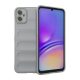 Gigapack Samsung A05 4G Gigapack Szilikon telefonvédő ütésállóság, 3D, VILÁGOSSZÜRKE