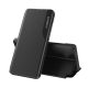 Gigapack Samsung A05 4G Gigapack Tok álló, ECO bőr hatású aktív FLIP, ablakos, FEKETE