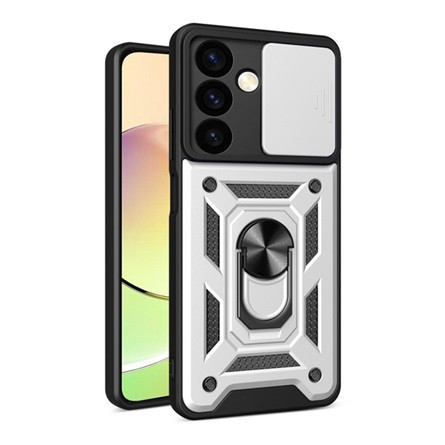Gigapack Samsung S24 Plus 5G Gigapack Defender szilikon telefonvédő ütésállóság, kameravédő, EZÜST