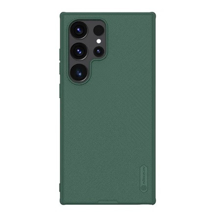 Nillkin Samsung S24 Ultra 5G NILLKIN SUPER FROSTED PRO műanyag telefonvédő ütésállóság, érdes felület, SÖTÉTZÖLD