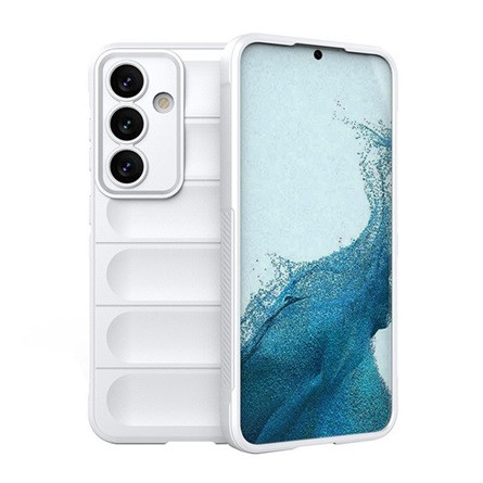Gigapack Samsung S24 Plus 5G Gigapack Szilikon telefonvédő ütésállóság, 3D, FEHÉR