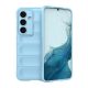 Gigapack Samsung S24 5G Gigapack Szilikon telefonvédő ütésállóság, 3D, VILÁGOSKÉK