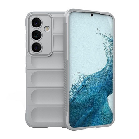 Gigapack Samsung S24 Plus 5G Gigapack Szilikon telefonvédő ütésállóság, 3D, VILÁGOSSZÜRKE