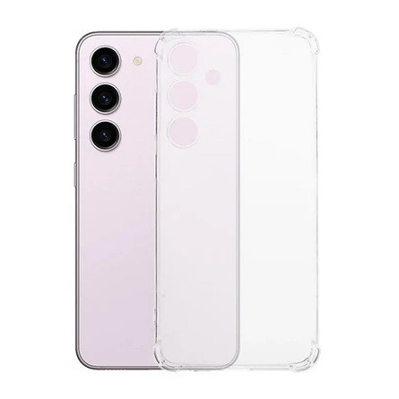 Gigapack Samsung S24 Plus 5G Gigapack Szilikon telefonvédő ütésállóság, légpárnás sarok, ÁTLÁTSZÓ
