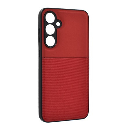 Gigapack Samsung S24 5G Gigapack Szilikon telefonvédő ütésállóság, csíkos, PIROS