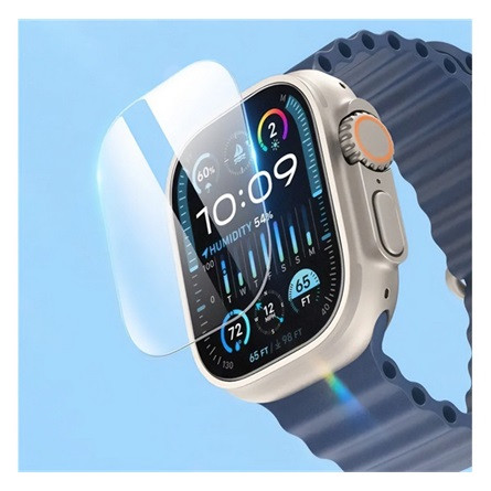 Dux Ducis Apple Watch Ultra 2 49mm DUX DUCIS kijelzővédő üveg 3D, 9H, ÁTLÁTSZÓ