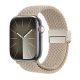 Dux Ducis Apple Watch Series 10 42mm DUX DUCIS MIXTURE PRO pótszíj egyedi méret, mágneses, BÉZS