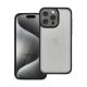Gigapack iPhone 15 Pro Max GIGAPACK Szilikon telefonvédő ütésállóság, kameravédő, FEKETE