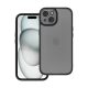 Gigapack iPhone 15 Gigapack Szilikon telefonvédő ütésállóság, kameravédő, FEKETE