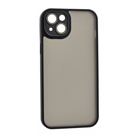 Gigapack iPhone 15 Plus Gigapack Szilikon telefonvédő ütésállóság, kameravédő, FEKETE