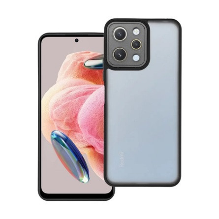 Gigapack Redmi 12 Gigapack Szilikon telefonvédő ütésállóság, kameravédő, FEKETE