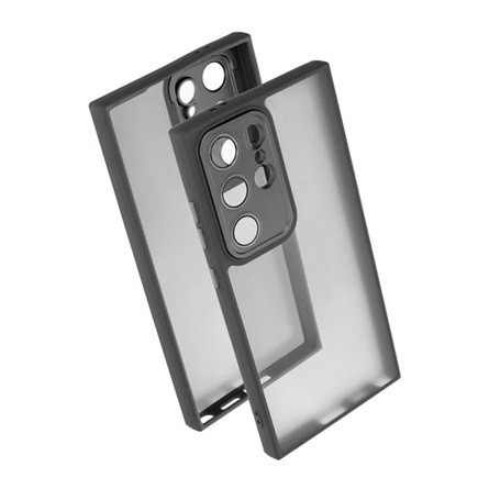 Gigapack Samsung S24 Ultra 5G Gigapack Szilikon telefonvédő ütésállóság, kameravédő, FEKETE
