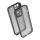 Gigapack iPhone 13 Gigapack Szilikon telefonvédő ütésállóság, kameravédő, FEKETE