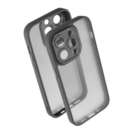 Gigapack iPhone 14 Pro Max Gigapack Szilikon telefonvédő ütésállóság, kameravédő, FEKETE
