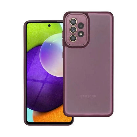 Gigapack Samsung A52s 5G Gigapack Szilikon telefonvédő ütésállóság, kameravédő, LILA