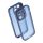 Gigapack iPhone 14 Pro Gigapack Szilikon telefonvédő ütésállóság, kameravédő, SÖTÉTKÉK