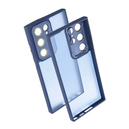 Gigapack Samsung S23 Ultra Gigapack Szilikon telefonvédő ütésállóság, kameravédő, SÖTÉTKÉK