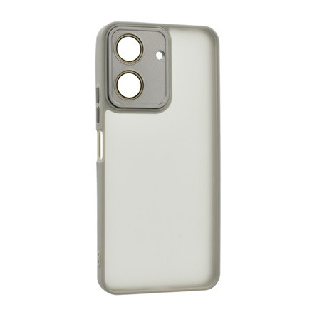 Gigapack Xiaomi Poco C65 4G Gigapack Szilikon telefonvédő ütésállóság, kameravédő, VILÁGOSSZÜRKE