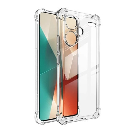 Gigapack Redmi Note 13 Pro Plus 5G GIGAPACK Szilikon telefonvédő ütésállóság, légpárnás sarok, ÁTLÁTSZÓ